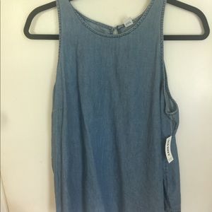 Old Navy Tops - Old navy sleeveless denim top NWT SIZE L Old Navy Tops - Old navy sleeveless denim top NWT SIZE L